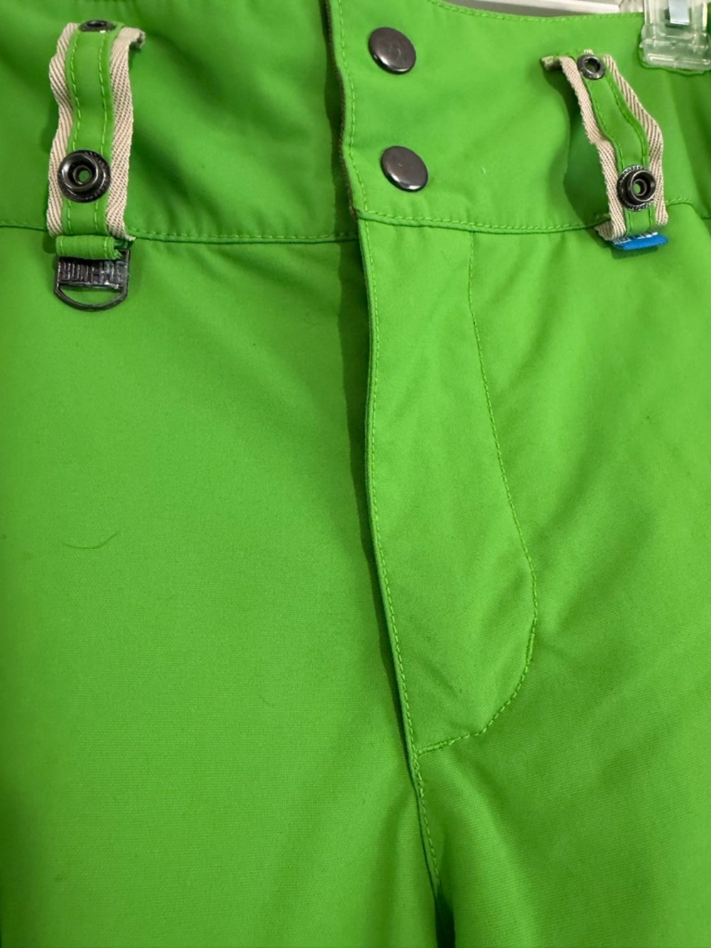 Bonfire Womens Ski Pants Prism Classic Fit Sz Medium Lime Green - Picture 2 of 10